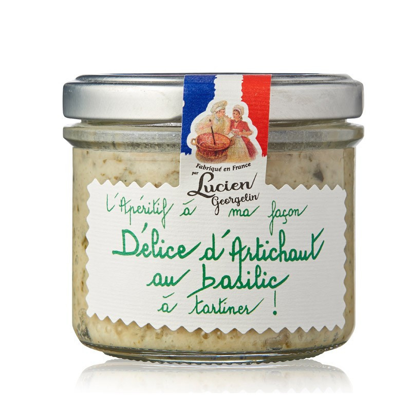 LE DÉLICE D'ARTICHAUT AU BASILIC - L’APÉRITIF A MA FAÇON - Lucien Georgelin