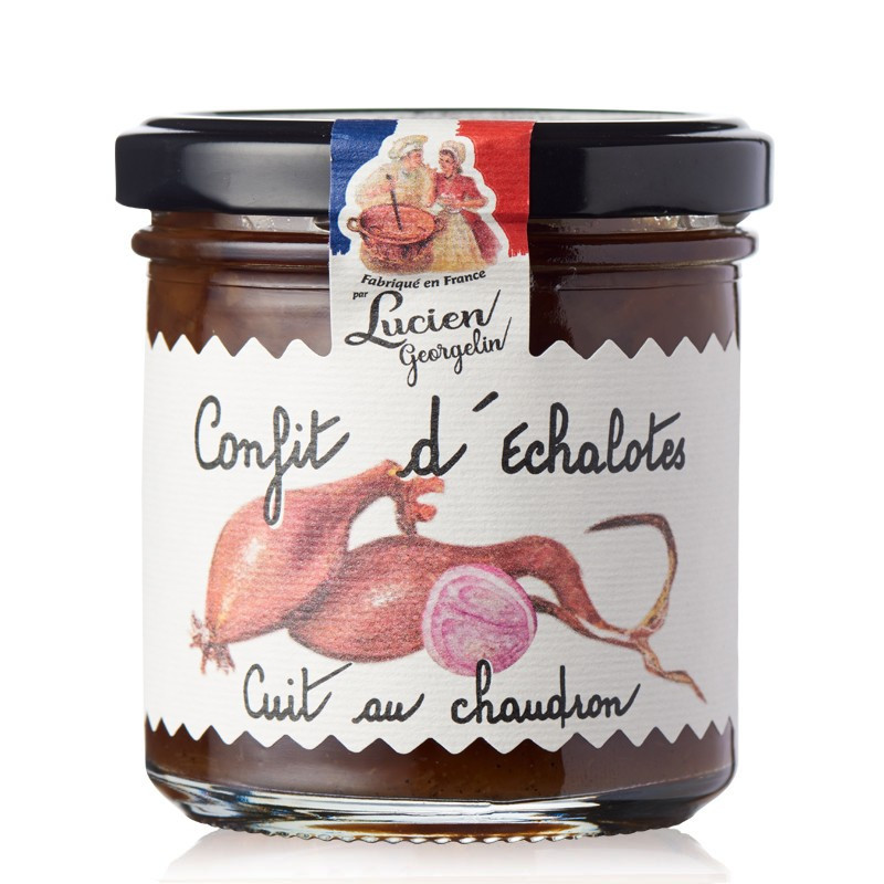 Shallot confit - Recipes cooked in a Cauldron - Lucien Georgelin