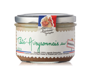 PÂTE AVEYRONNAIS AU ROQUEFORT - LES VIEILLES CONSERVES D'AUTREFOIS - Lucien Georgelin