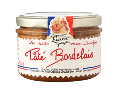 PÂTÉ BORDELAIS AUX RAISINS DE BORDEAUX - LES VIEILLES CONSERVES D'AUTREFOIS - Lucien Georgelin