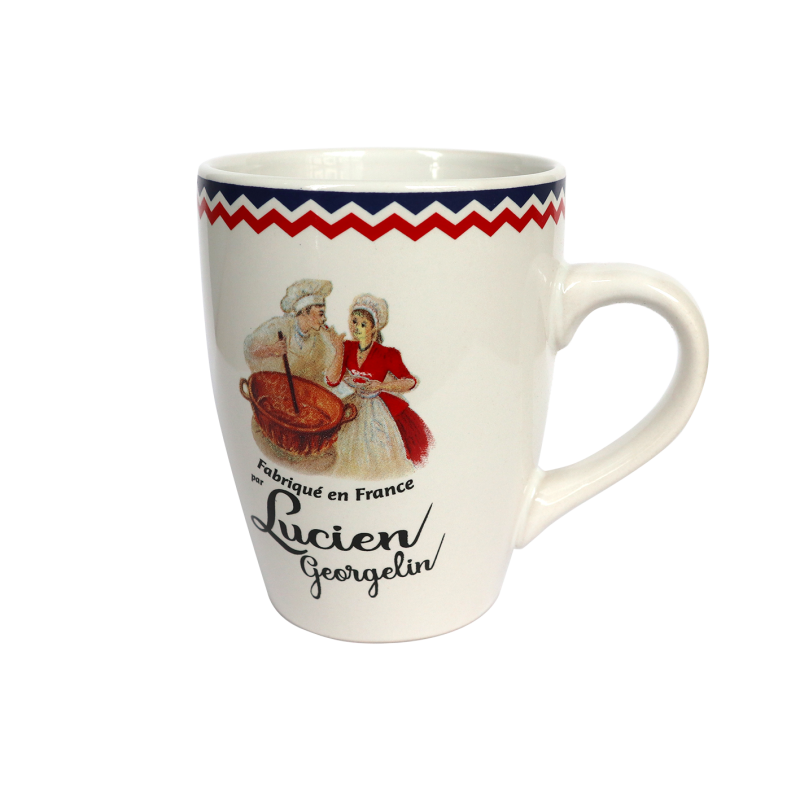 White mug - Lucien Georgelin