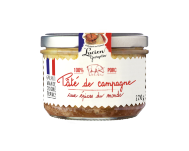 PÂTÉ DE CAMPAGNE AUX ÉPICES DU MONDE - LES VIEILLES CONSERVES D'AUTREFOIS - Lucien Georgelin