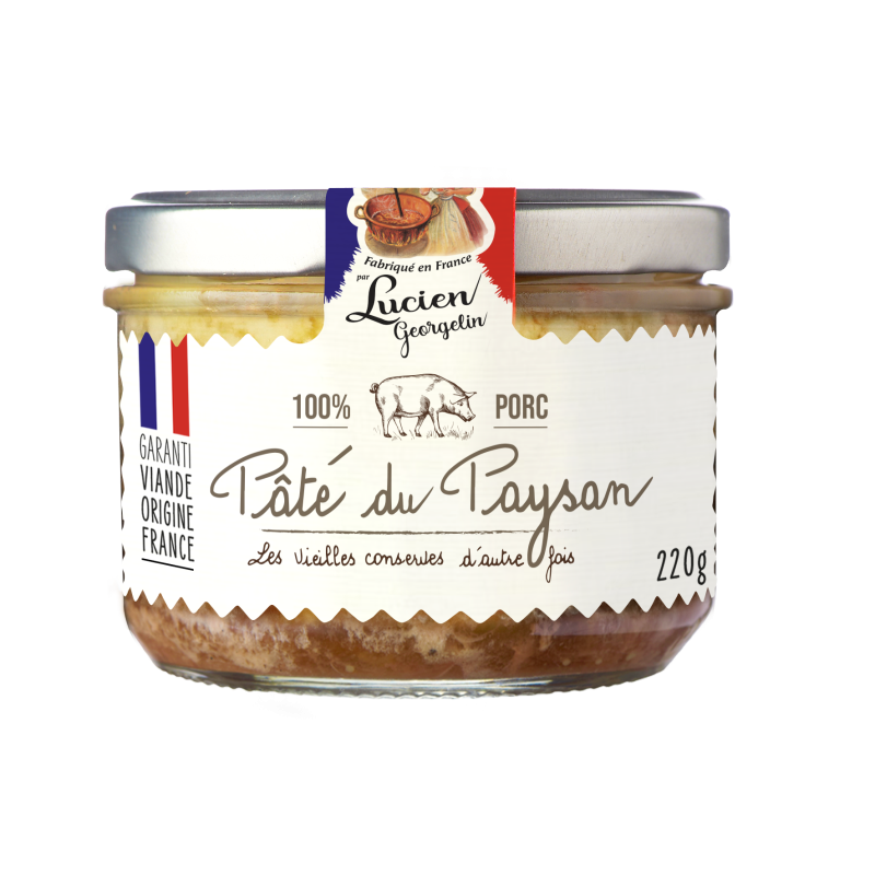 Pâté du Paysan - 220g | Lucien Georgelin