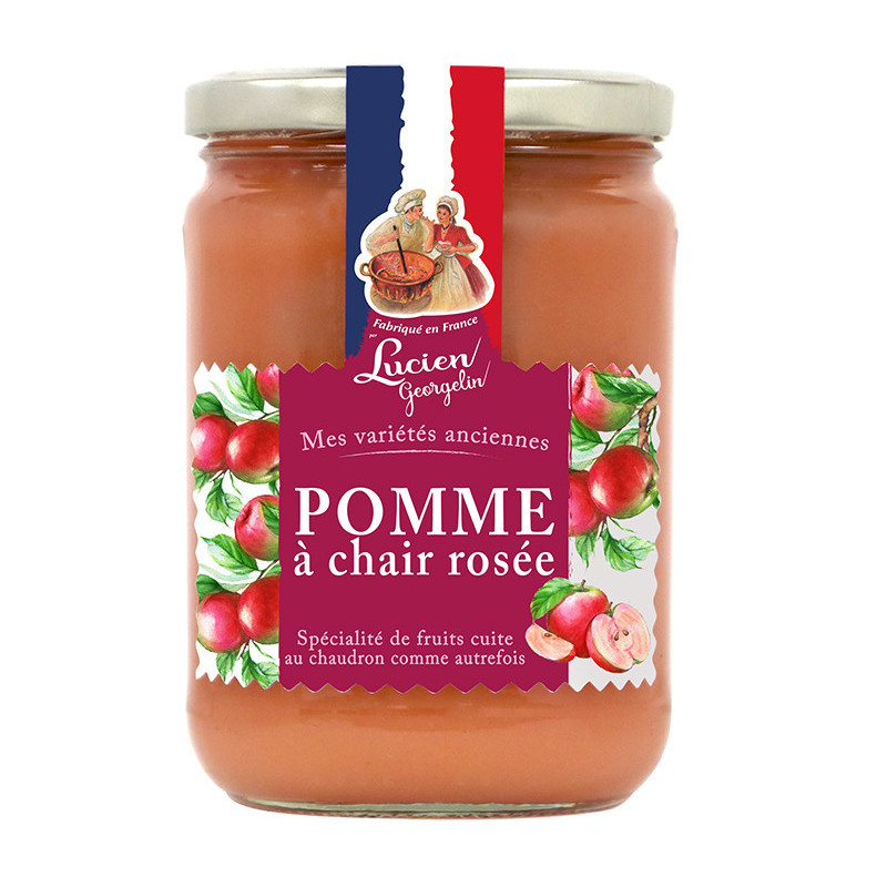 SPECIALITE DE POMME A LA CHAIR ROSEE - 570G - Lucien Georgelin