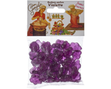 Violet candies - Sugar-free - Lucien Georgelin