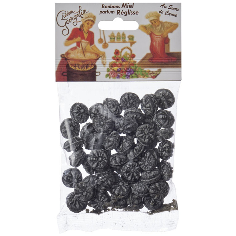 Liquorice honey candies - Lucien Georgelin