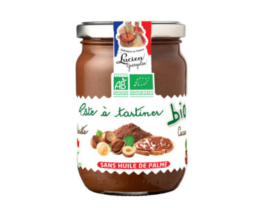 Organic spread with hazelnuts and cocoa - 280g - Lucien Georgelin