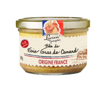 Bloc de foie gras de canard origine France | Lucien Georgelin
