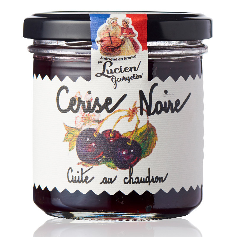 Black cherry confit - Recipes cooked in Chaudron - Lucien Georgelin