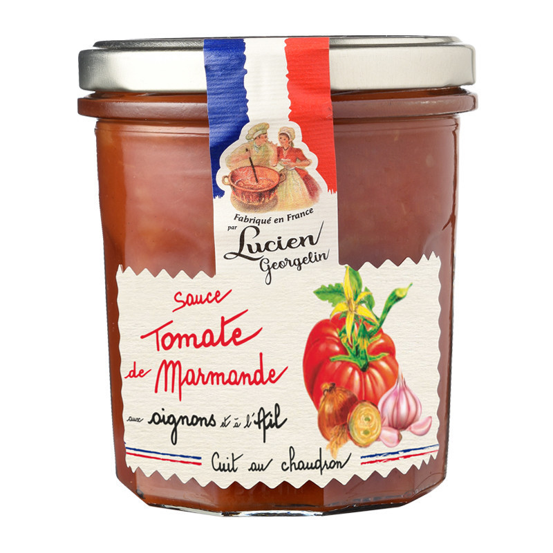 Tomato sauce from Marmande with onions and garlic - 300g - Lucien Georgelin