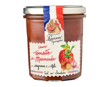 SAUCE À LA TOMATE DE MARMANDE AUX OIGNONS ET A L'AIL - 300g - Lucien Georgelin
