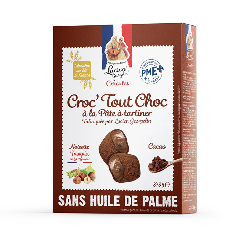 Croc' Tout Choc spread - 375g - Lucien Georgelin