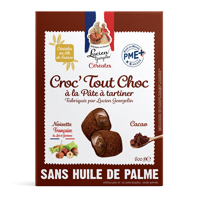Croc' Tout Choc spread - 600g - Lucien Georgelin