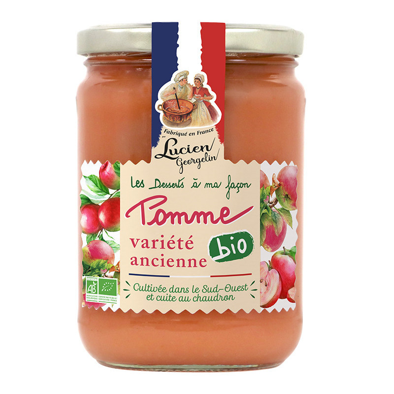 SPÉCIALITÉ DE POMME BIO - VARIÉTÉ ANCIENNE - 570G - Lucien Georgelin
