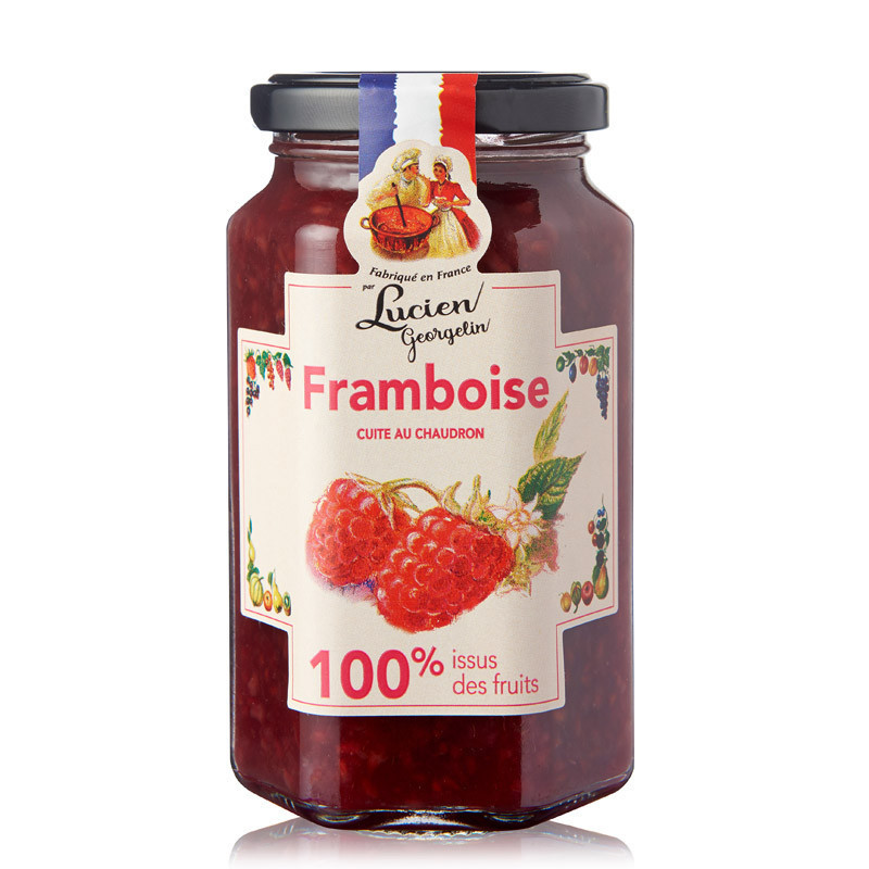 SPÉCIALITÉ DE FRAMBOISE 100% ISSUE DES FRUITS – 300G - Lucien Georgelin