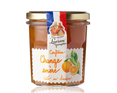 CONFITURE ORANGE AMÈRE - 350G - Lucien Georgelin