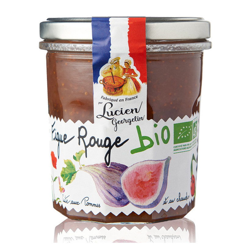 Preparation of organic red fig - 320g - Lucien Georgelin