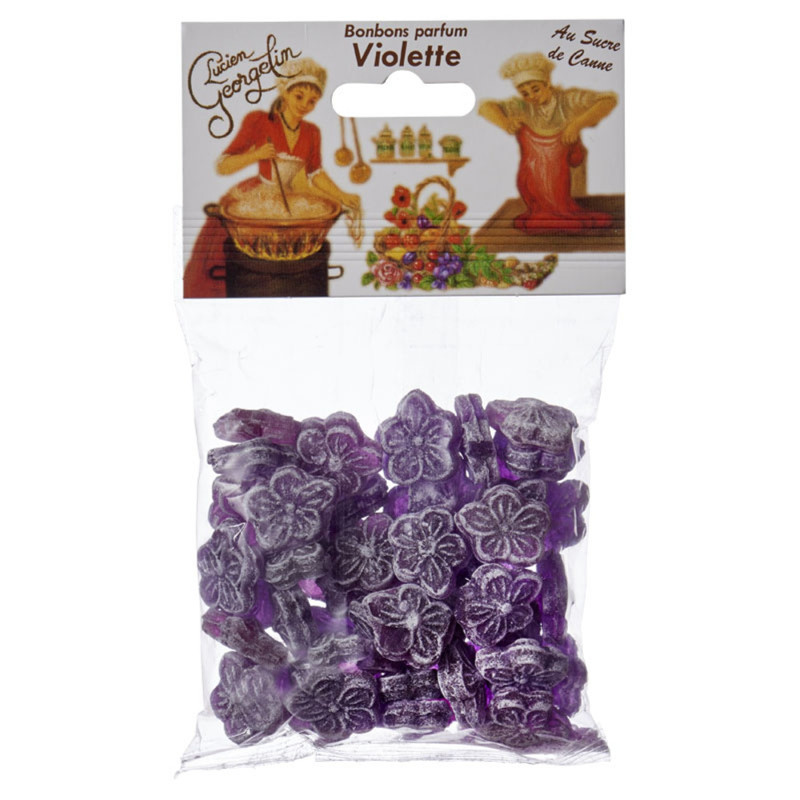 Violet candies - 150g - Lucien Georgelin