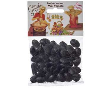 LES BONBONS MIEL RÉGLISSE - SANS SUCRE - Lucien Georgelin
