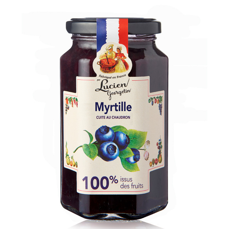 SPÉCIALITÉ DE MYRTILLE 100% ISSUE DE FRUITS - 300G - Lucien Georgelin