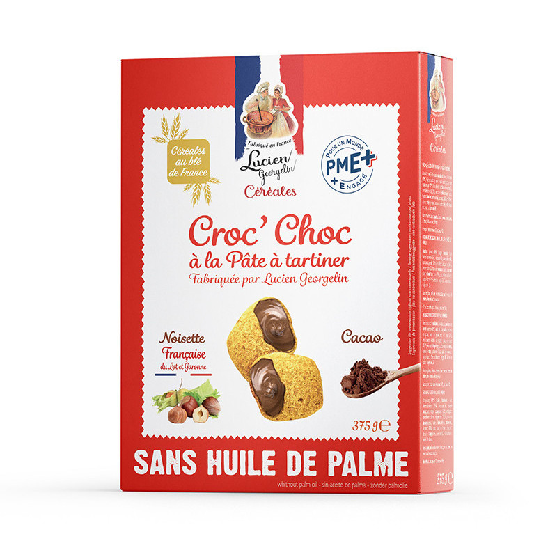 Croc' Choc spread - 375g - Lucien Georgelin