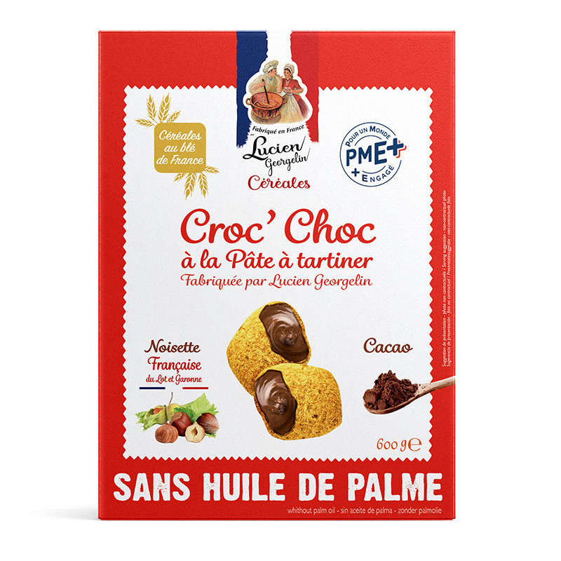 Croc' Choc spread - 600g - Lucien Georgelin