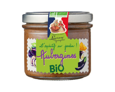 LE TARTINABLE AUBERGINE AU CURRY BIO -  L’APÉRITIF AU JARDIN - Lucien Georgelin