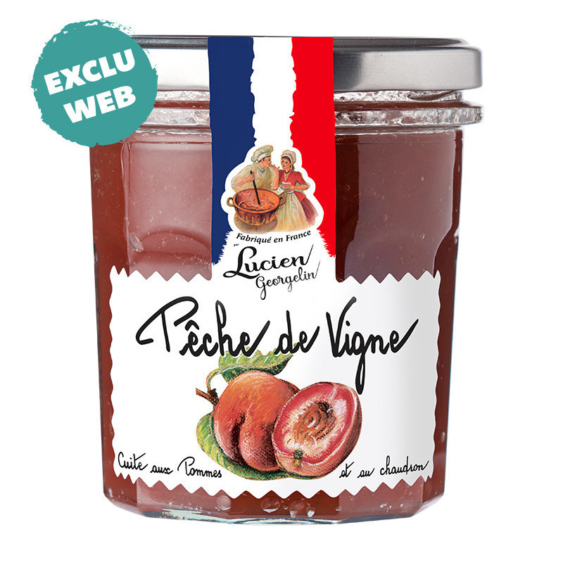 Grapevine peach preparation - 320g - Lucien Georgelin
