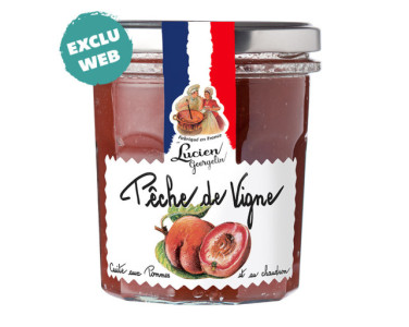 PREPARATION DE PÊCHE DE VIGNE - 320G - Lucien Georgelin