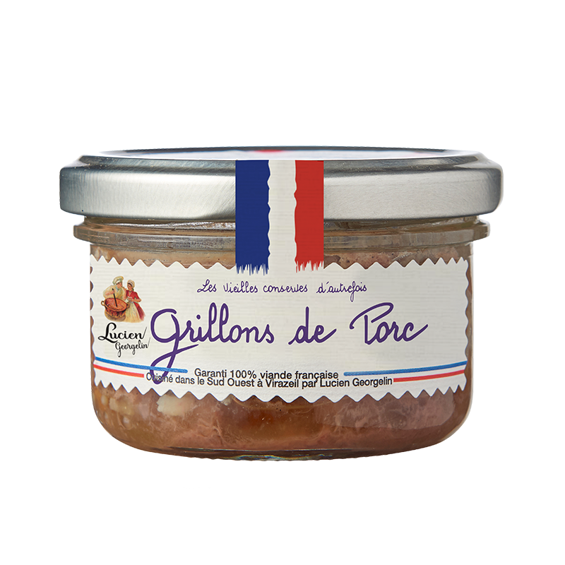 Pork scratches - old preserves of the past - Lucien Georgelin