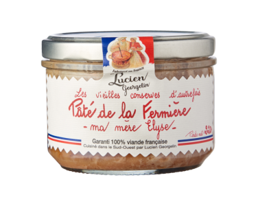 PÂTÉ DE LA FERMIÈRE - LES VIEILLES CONSERVES D'AUTRESFOIS – 220g - Lucien Georgelin