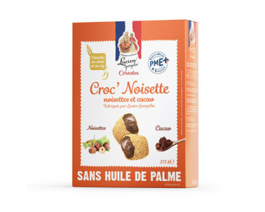 Croc' Nobe with hazelnut and cocoa - 375g - Lucien Georgelin
