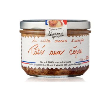 PÂTÉ AUX CÈPES - LES VIEILLES CONSERVES D'AUTREFOIS - Lucien Georgelin