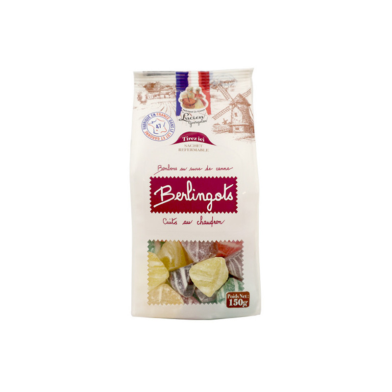 LES BERLINGOTS - 150g - EN SACHET REFERMABLE - Lucien Georgelin