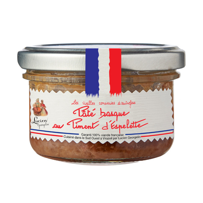 Pâté Basque au piment d’Espelette - 70g - Lucien Georgelin