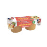 White nectarine dessert - Crunchy and gourmet - 2x100g - Lucien Georgelin