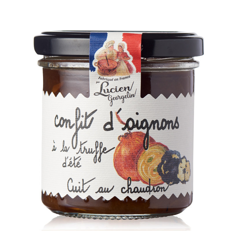 Confit d'oignon à la truffe d'été | Lucien Georgelin