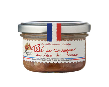 Country pâté with spices of the world - The old preserves of the past - Lucien Georgelin