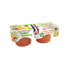 Apple and exotic fruit dessert - soft and gourmet - 2x100g - Lucien Georgelin
