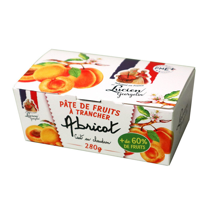 Fruit paste to slice - Apricot - 280g - Lucien Georgelin