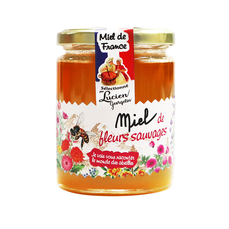 MIEL DE FLEURS SAUVAGES - 375G - Lucien Georgelin
