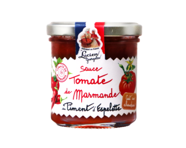 SAUCE À LA TOMATE DE MARMANDE AU PIMENT D'ESPELETTE - 150g - Lucien Georgelin