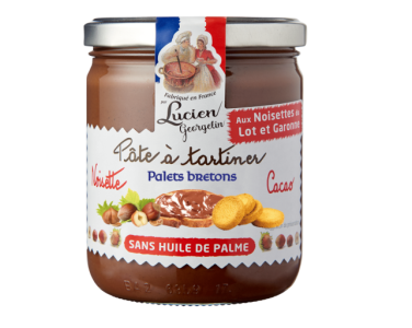 Pâte à tartiner brisure de palets bretons 400g - Lucien Georgelin