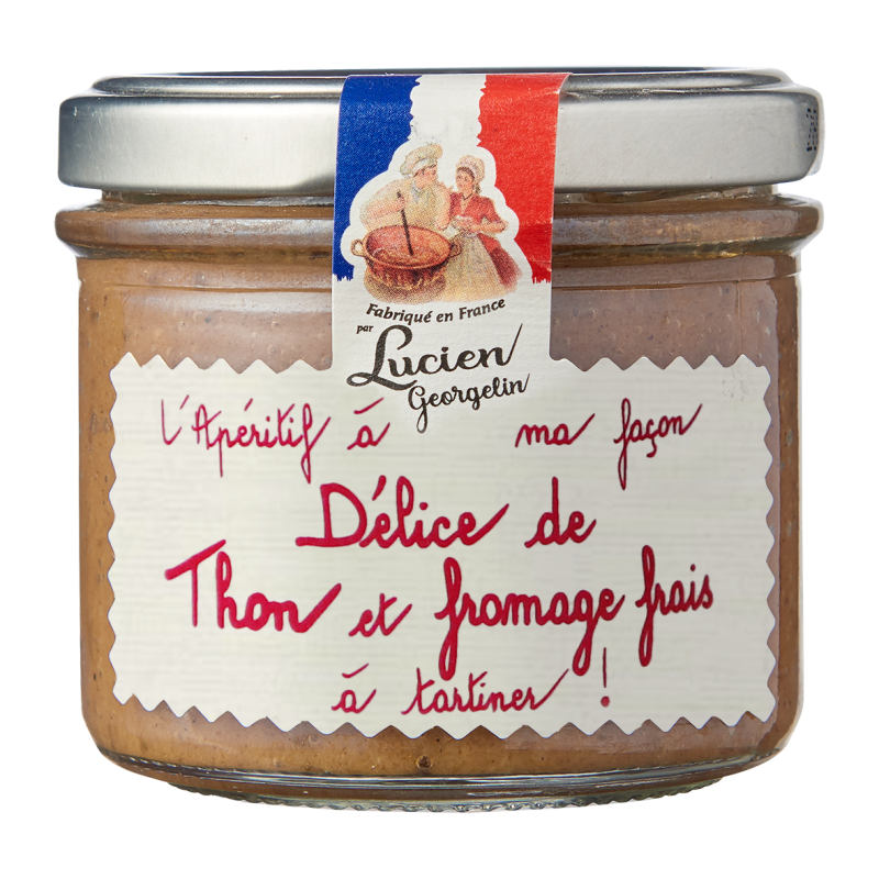 Tuna and fresh cheese delight -100g - Lucien Georgelin