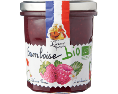 Organic raspberry preparation - 320g - Lucien Georgelin