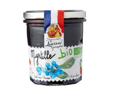 PRÉPARATION DE MYRTILLE BIO - 320G - Lucien Georgelin