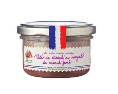 Pâté duck breast smoked - old preserves of the past - Lucien Georgelin