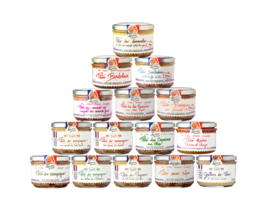 Gourmet meter assortment of jams - Lucien Georgelin