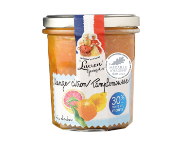 Light, gourmet orange lemon grapefruit - 320g - Lucien Georgelin