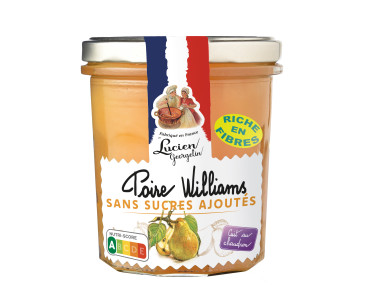 PRÉPARATION DE POIRE WILLIAMS SANS SUCRE AJOUTES - 320G - Lucien Georgelin